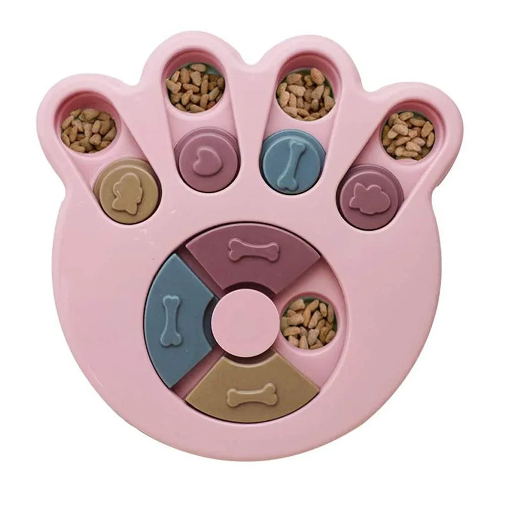 PAWVORA™ Interactive Puzzle Slow Feeder for Dogs & Cats