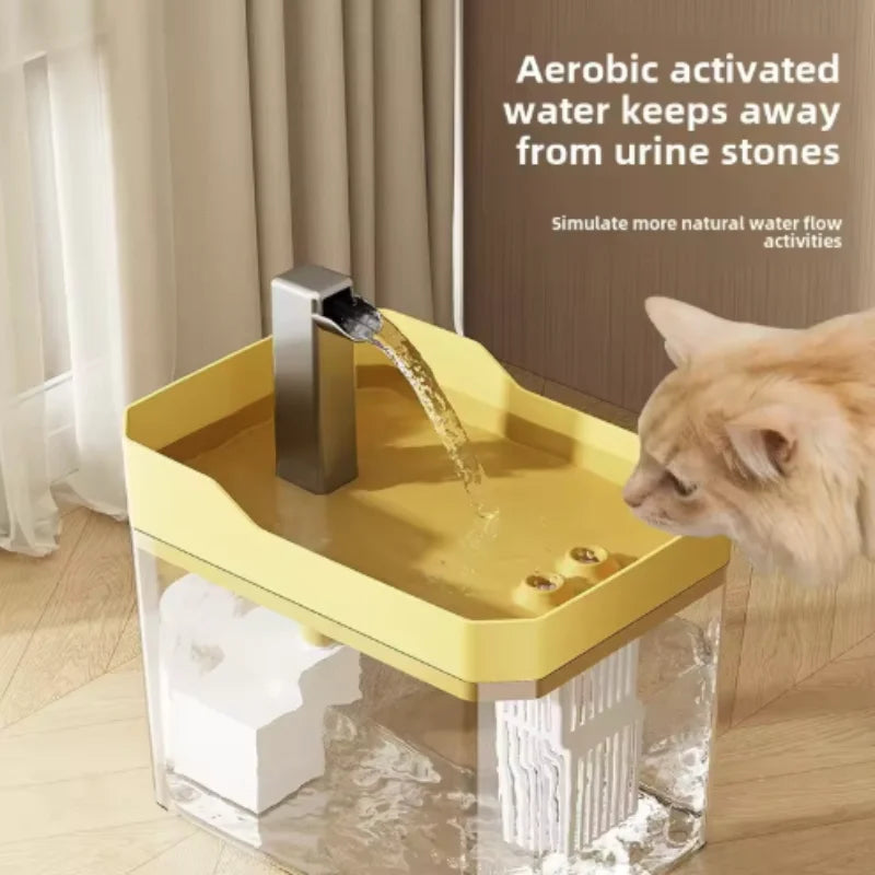 PAWVORA™ Automatic Cat Water Fountain with Filter