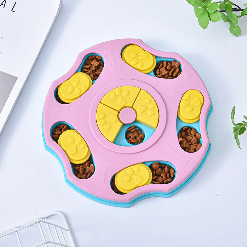 PAWVORA™ Interactive Puzzle Slow Feeder for Dogs & Cats