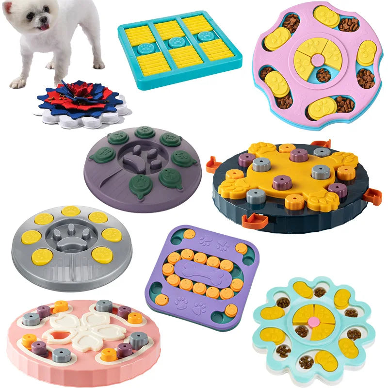PAWVORA™ Interactive Puzzle Slow Feeder for Dogs & Cats