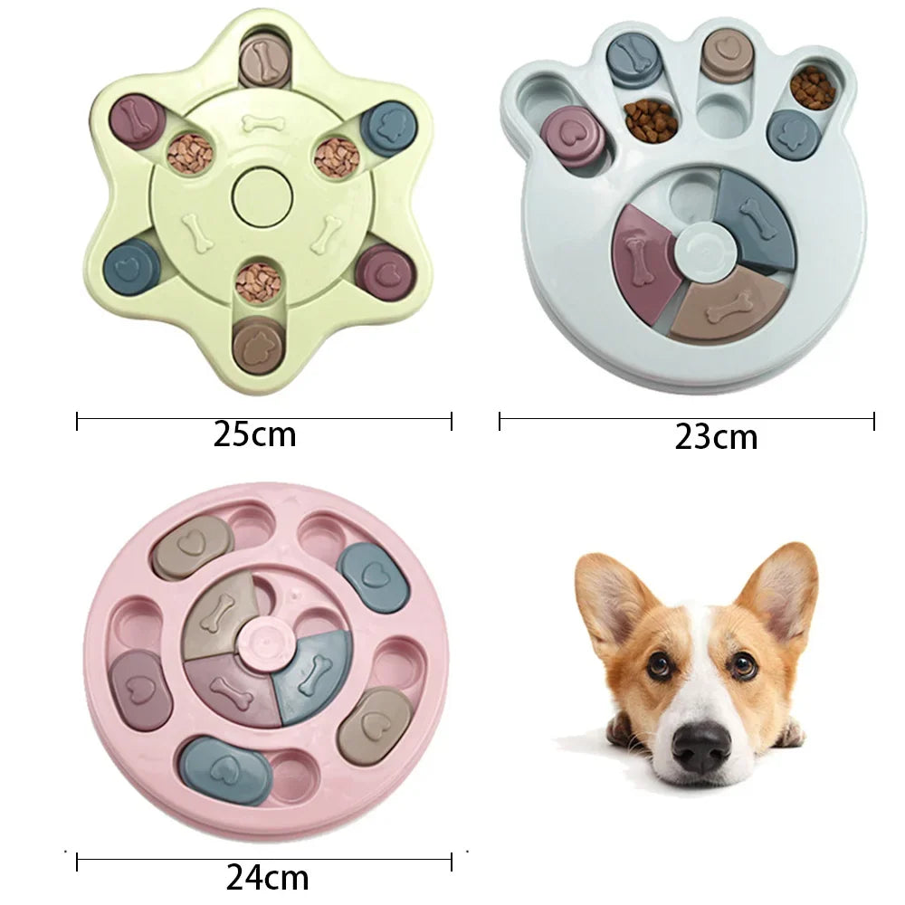 PAWVORA™ Interactive Puzzle Slow Feeder for Dogs & Cats