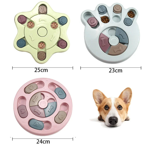 PAWVORA™ Interactive Puzzle Slow Feeder for Dogs & Cats
