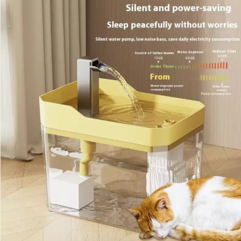 PAWVORA™ Automatic Cat Water Fountain with Filter